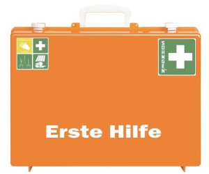 Erste Hilfe Koffer Spezial MT–CD Senioren Heim und Pflege. ABS orange,  gefūllt. Dim. 400 x 300 x 150 mm. kaufen