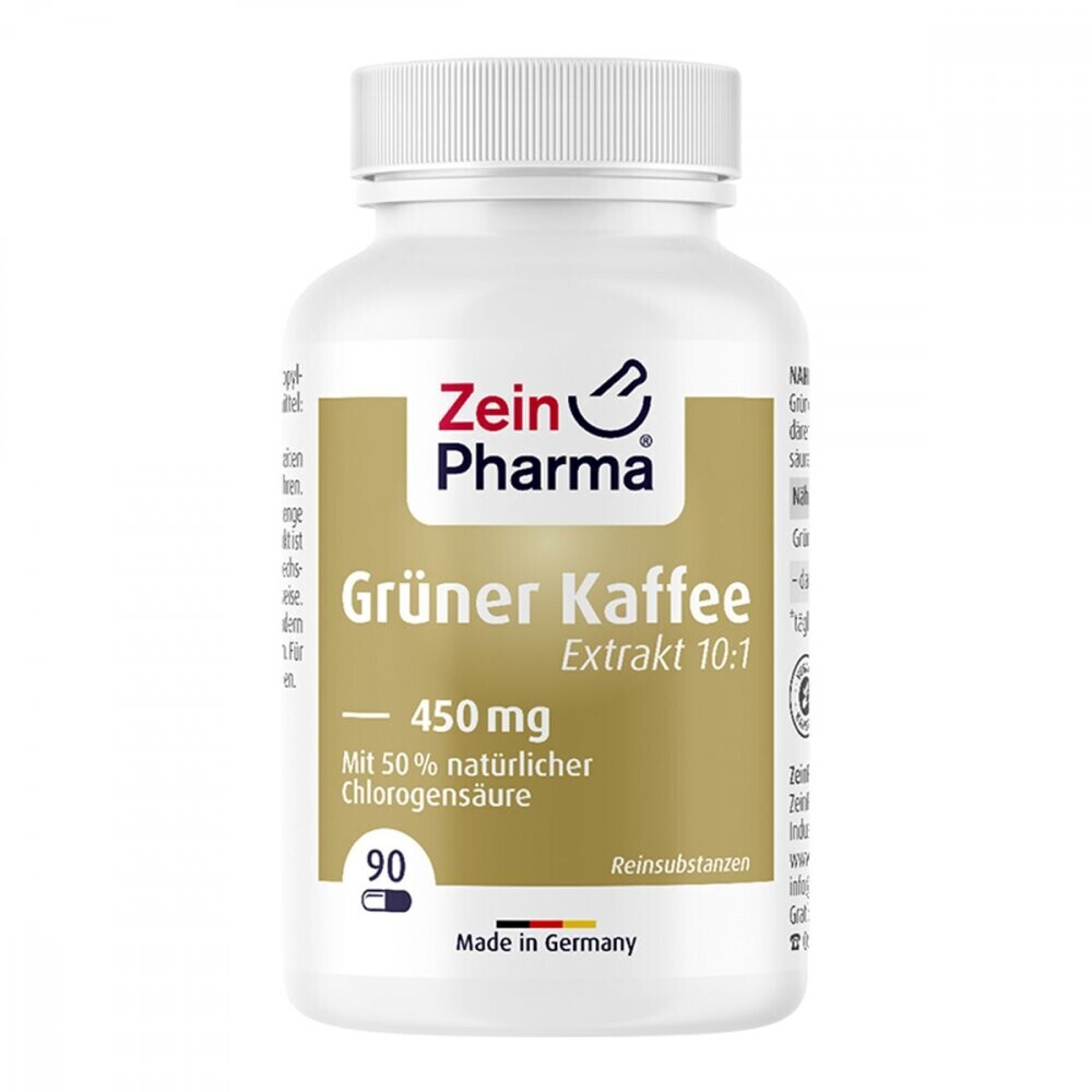 ZeinPharma Green Coffee Extract 450 mg Capsules (90 pcs)