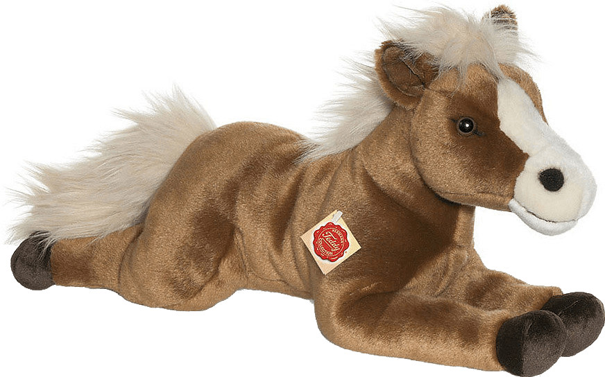 Teddy Hermann cheval couché 50 cm