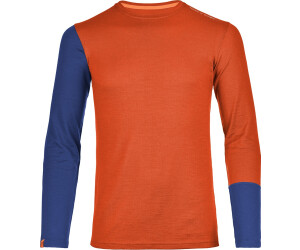 XL Grey Blend ORTOVOX Herren 185 RocknWool Long Sleeve XL Grey Blend ORTOVOX Herren 185 RocknWool Long Sleeve