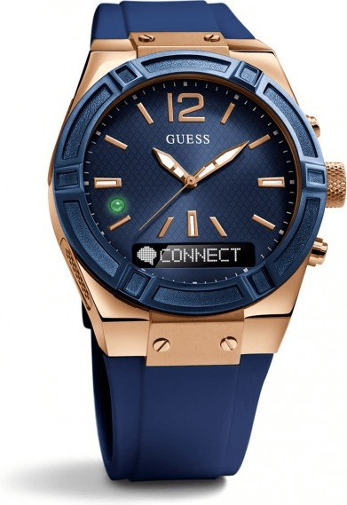 Guess Connect 41mm bleu (C0002M1)