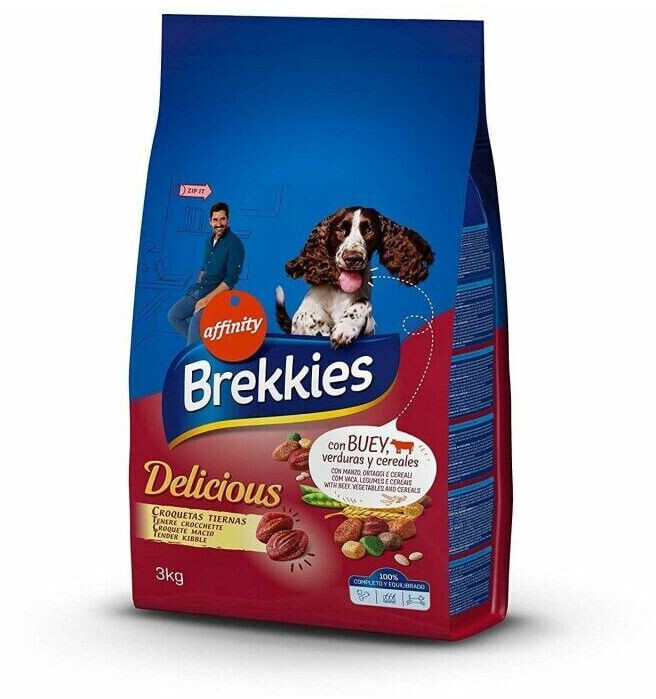 Brekkies Tender and Delicious Beef 3kg