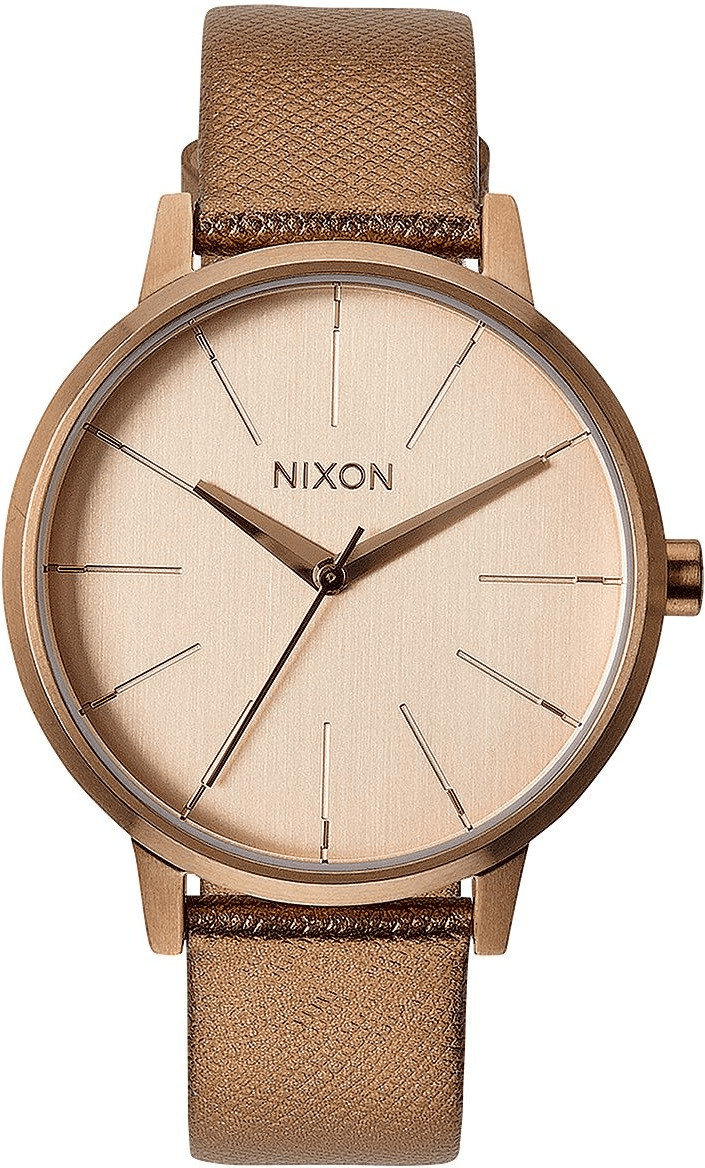 Nixon The Kensington Leather rose gold shimmer (A108-1923)