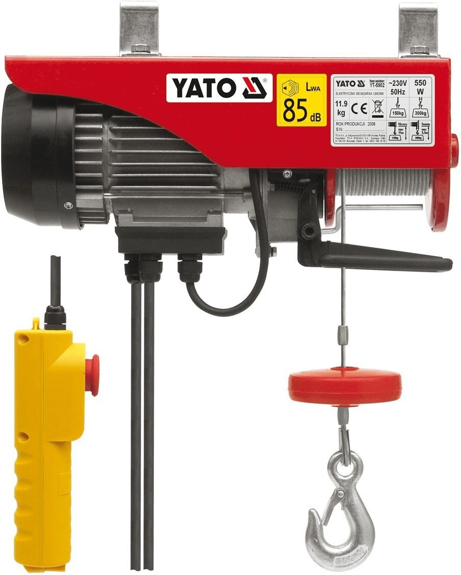 Yato Treuil électrique de 500 watts