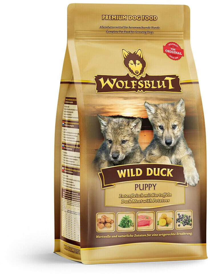 Wolfsblut Wild Duck Puppy Duck Meat with Potato 500g