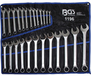Jeu De Clés Annulaires Doubles BGS 6663 En Plastique - 5 Pièces - Pour Vis Chromées Et écrous Délicats