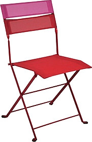Fermob Chaise Latitude Coquelicot