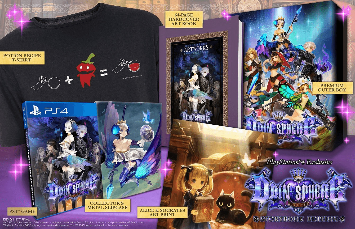 Odin Sphere : Leifdrasir - édition storybook (PS4)