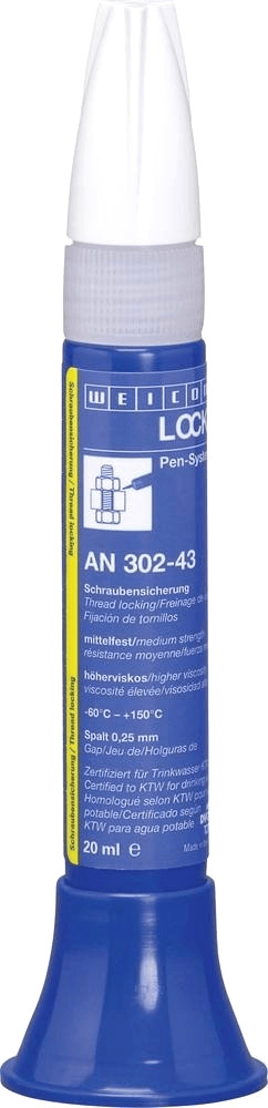WEICON Frein filet WEICON LOCK AN3 02-43 résistance moyenne (20 ml)