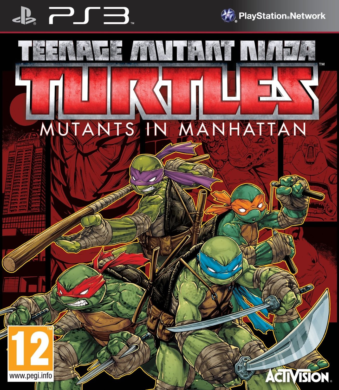 Teenage Mutant Ninja Turtles : Des Mutants à Manhattan (PS3)