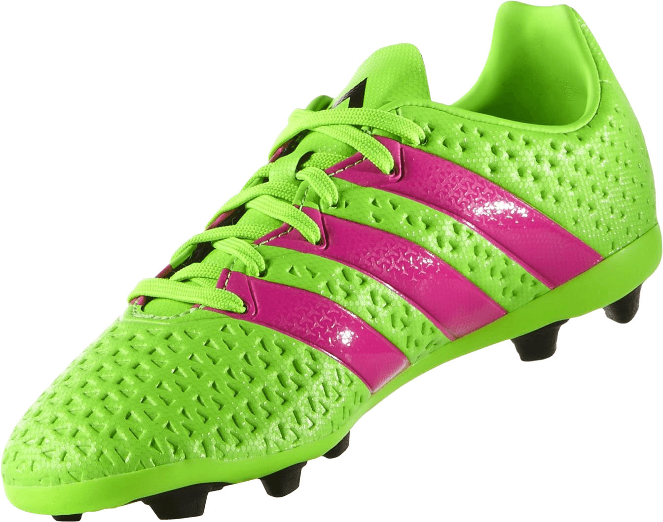 Adidas Ace 16.4 FxG Jr solar green/shock pink/core black