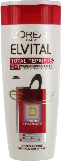 L Oreal Elvital Total Repair 5 Shampoo Ab 1 99 Preisvergleich Bei Idealo De Penetrating your hair from root to tip, this repairs your damaged hair and makes your mane strong, healthy and shiny. l oreal elvital total repair 5 shampoo