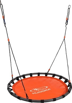 Hudora Balançoire 120kg aluminium orange (72160)