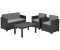 Allibert By Keter Balkonmbel Set Victoria Balcony Set Graphit