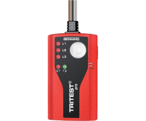 Benning TRITEST pro Drehfeldmessgerät CAT III 300V LED