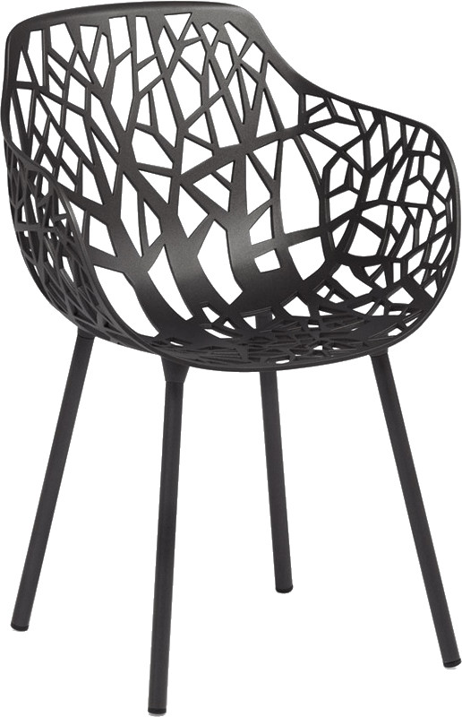 Weishäupl Fauteuil Forest gris anodique