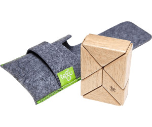 Tegu Prism Pocket Pouch (6 Teile) ab € 15,00 Magnetisches Holzprisma Natur 6 teilig Beutel Tegu
