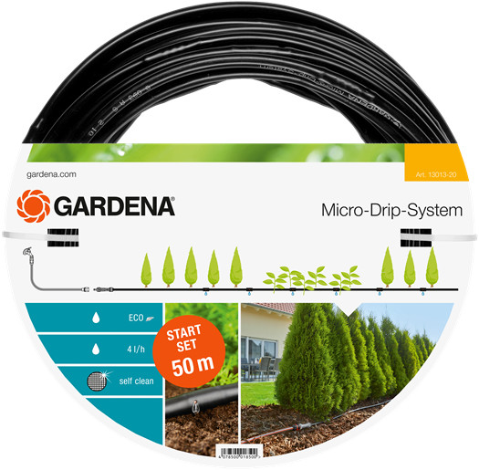 Gardena Micro-Drip System Start Set bei Pflanzenreihe 53,90 (13013-20) | Preisvergleich L € ab