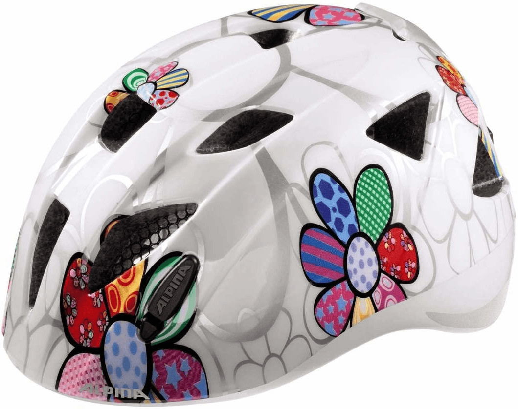 Photos - Bike Helmet Alpina Sports  Sports Ximo Flash White Flower 