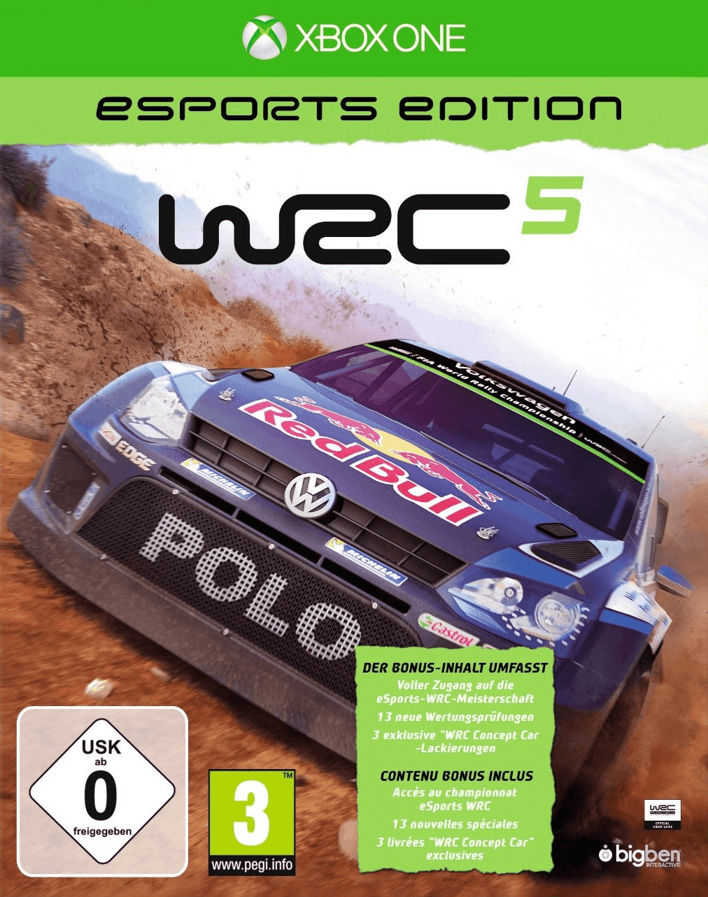 WRC 5: eSports Edition (Xbox One)