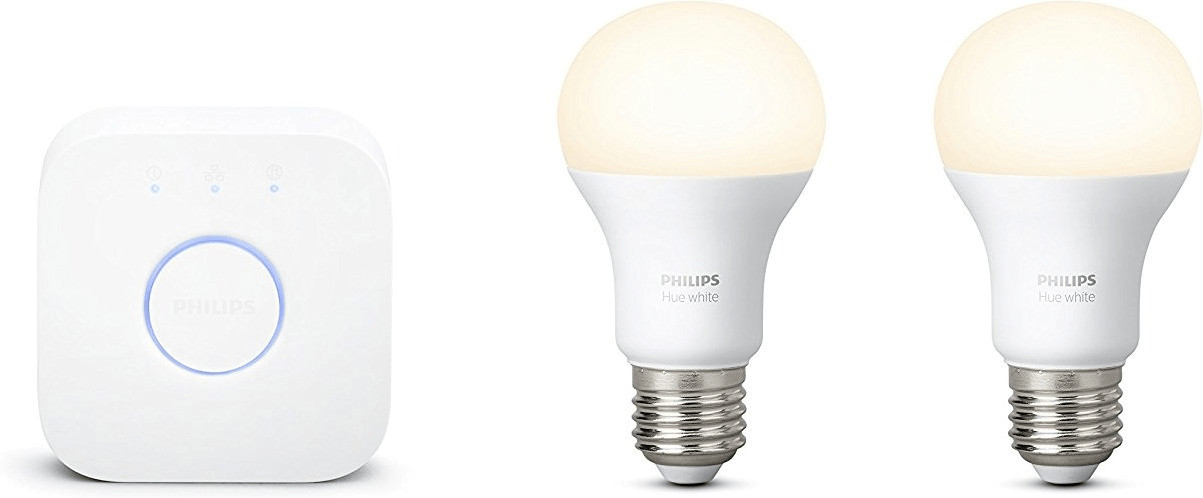 Kit Démarrage Ampoules LED Intelligentes E27 3x9.5W 1055 lm PHILIPS Hue  White - Ledkia