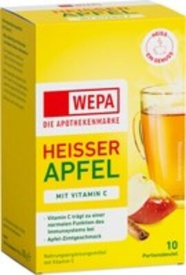 Wepa Apoday Heißer Winterapfel Vitamin C Pulver (10 x 10 g) ab 2,89