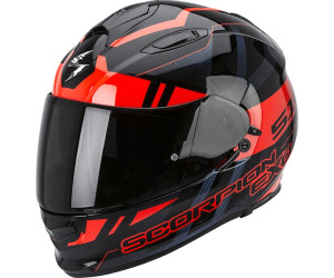 Scorpion Motorradhelm EXO-510 AIR CLARUS Matt Black-Red S Schwarz//Rot