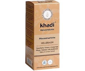 Khadi Herbal hair colour light brown (100g)