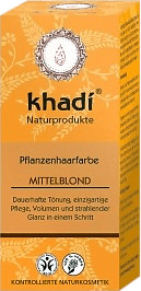 Khadi Henné blond moyen (100 g)