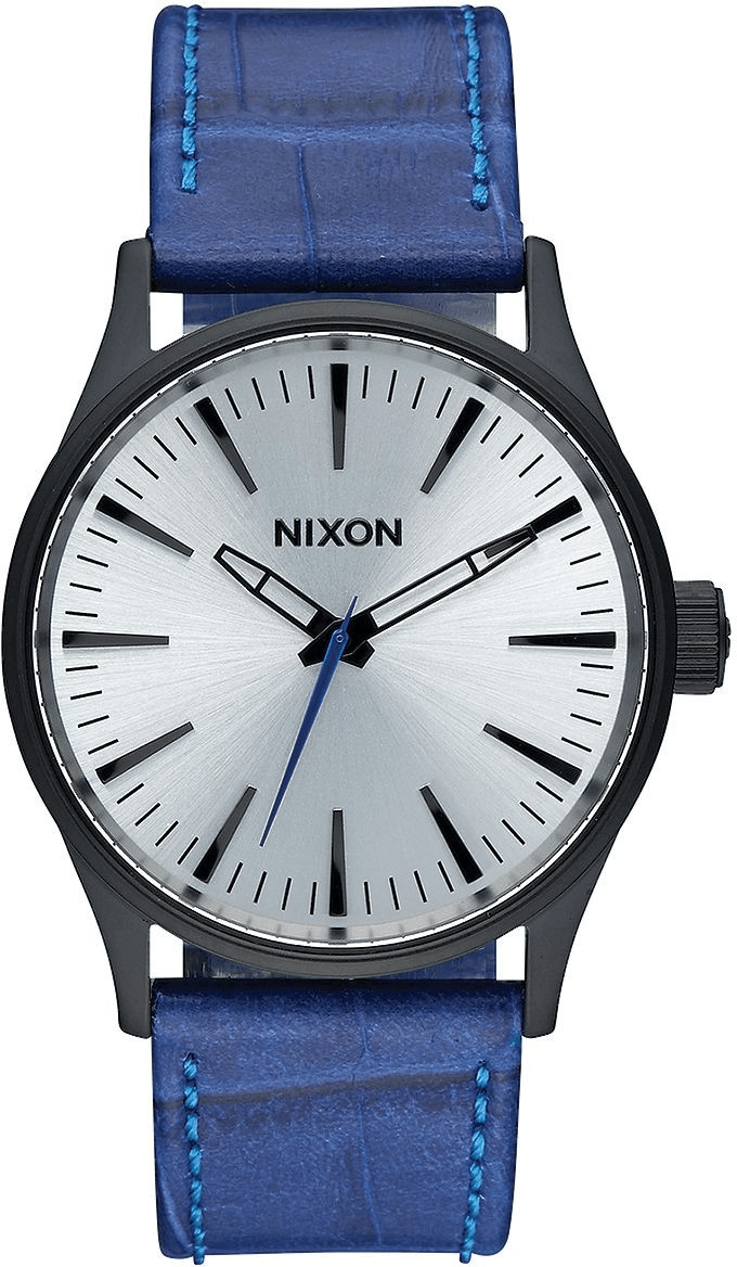 Nixon Sentry 38 black/blue gator (A377-2131)