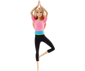  Barbie Made to Move Exercise, Yoga Doll : Toys & Games