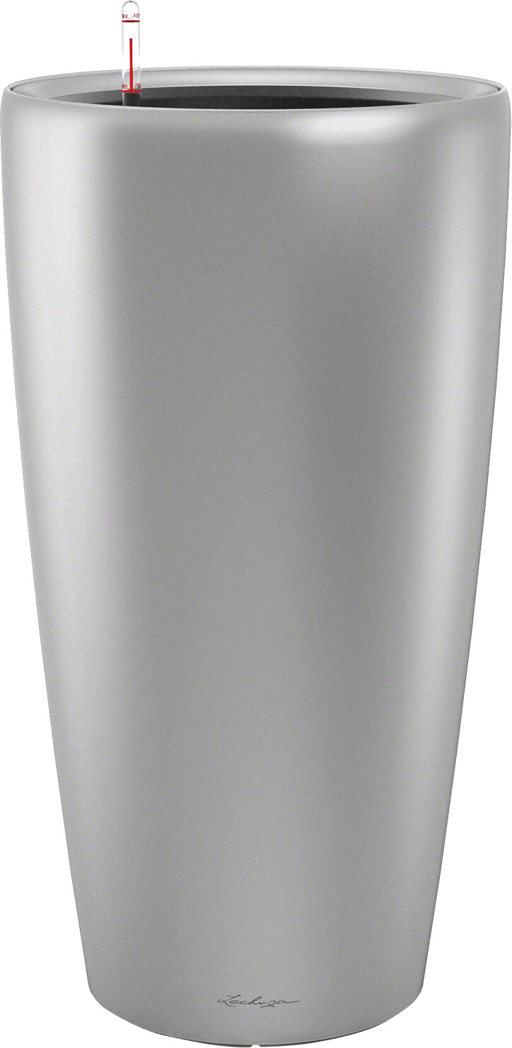 Lechuza Rondo 32 All-in-One Set silver metallic