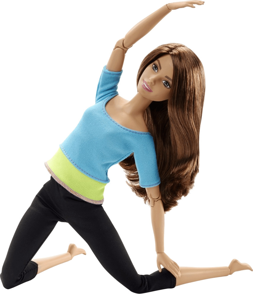 Barbie Made To Move - Snodata Top Azzurro a € 20,98 (oggi)