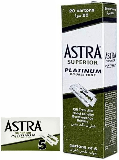 Astra Superior Platinum Razor Blades (100 pcs.)