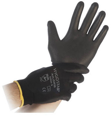 Hygostar Nylon Gloves black ace