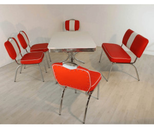 Wendland Mobel Bank Sitzgruppe American Diner Paul King6 6 Tlg Ab