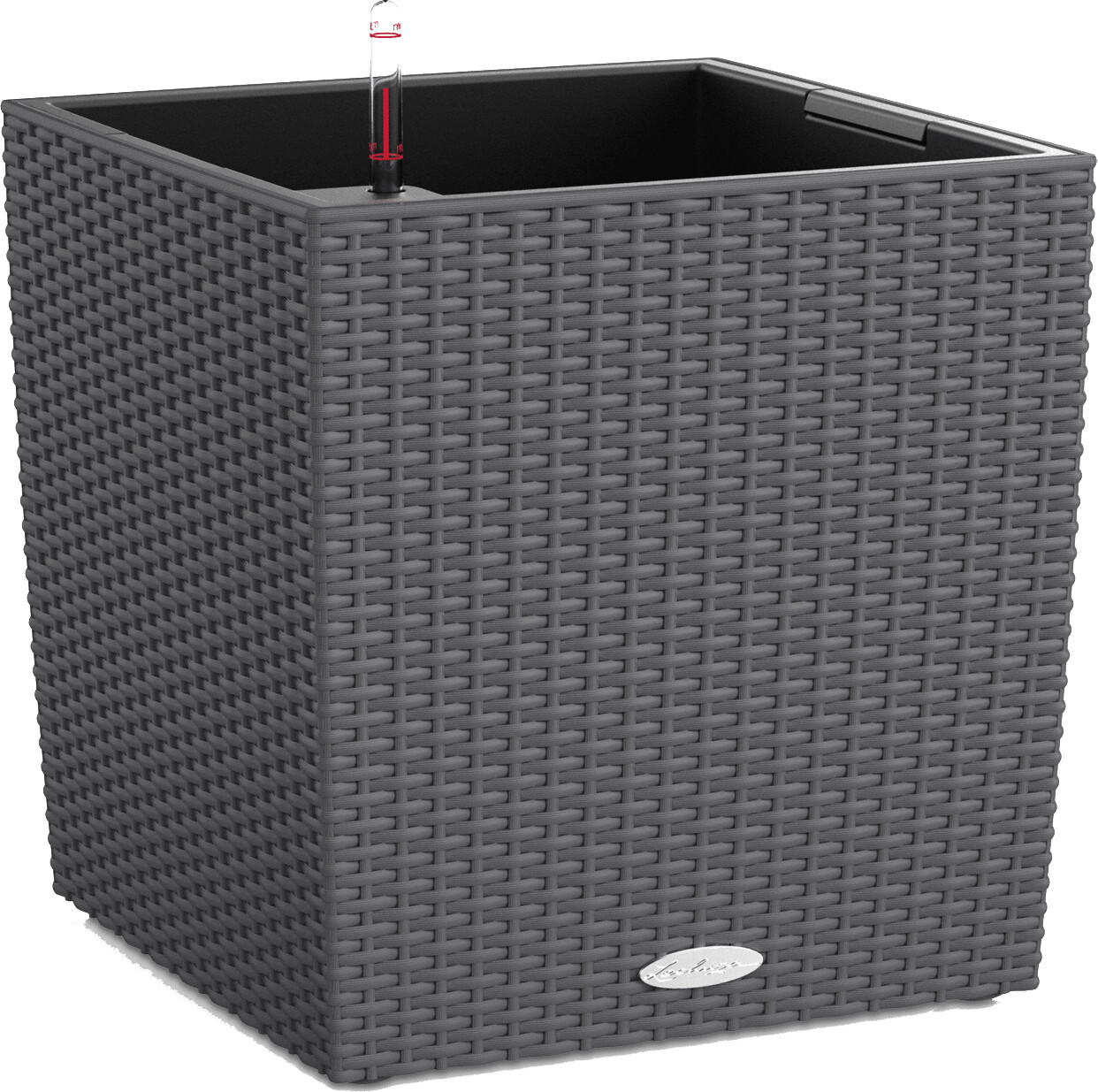 Lechuza Cube Cottage 30 All-in-One Set granit