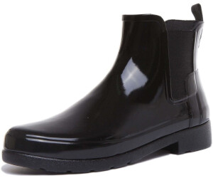 chelsea boots shiny black