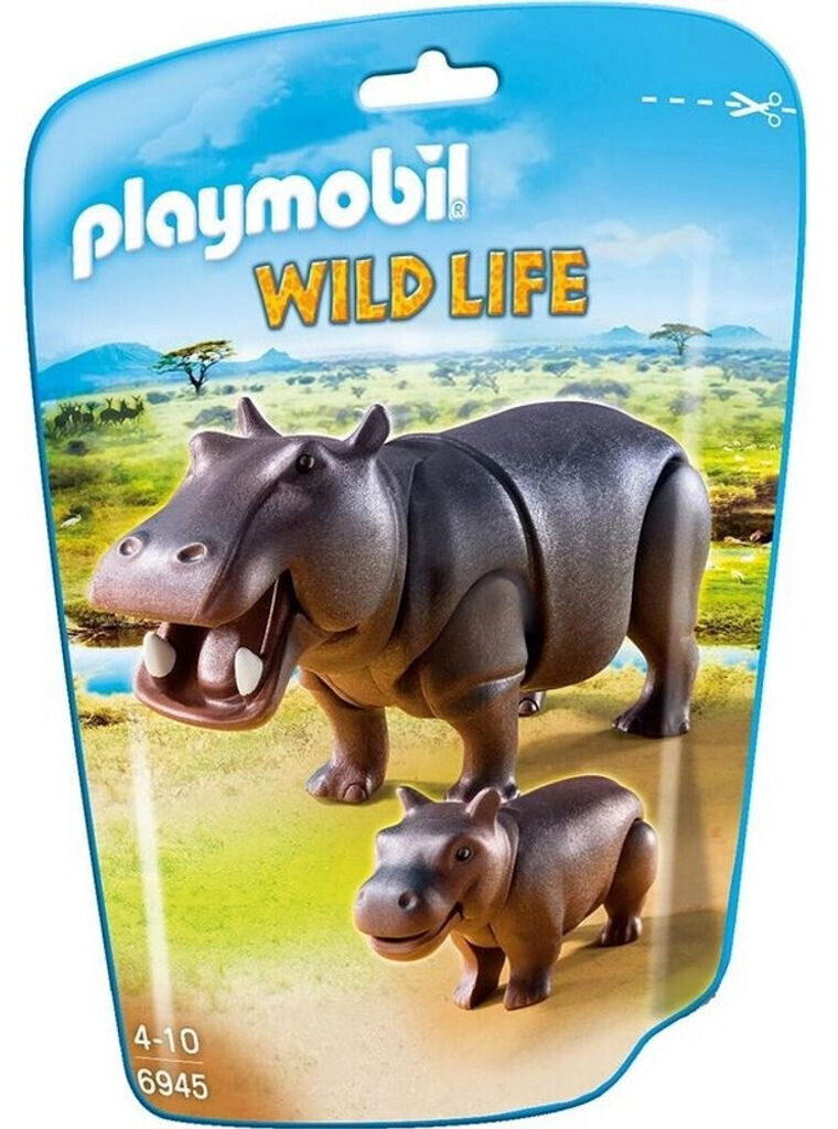 Playmobil Hippopotame et son petit (6945)