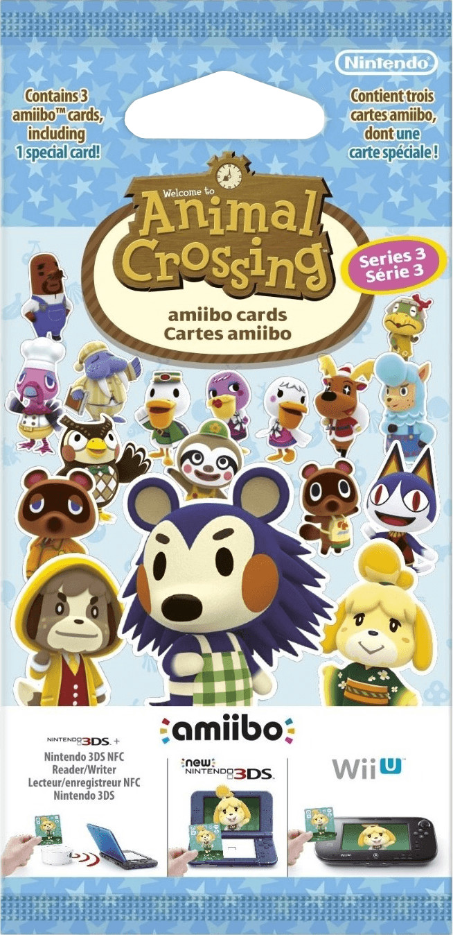 Nintendo amiibo Cartes - Animal Crossing - Série 3