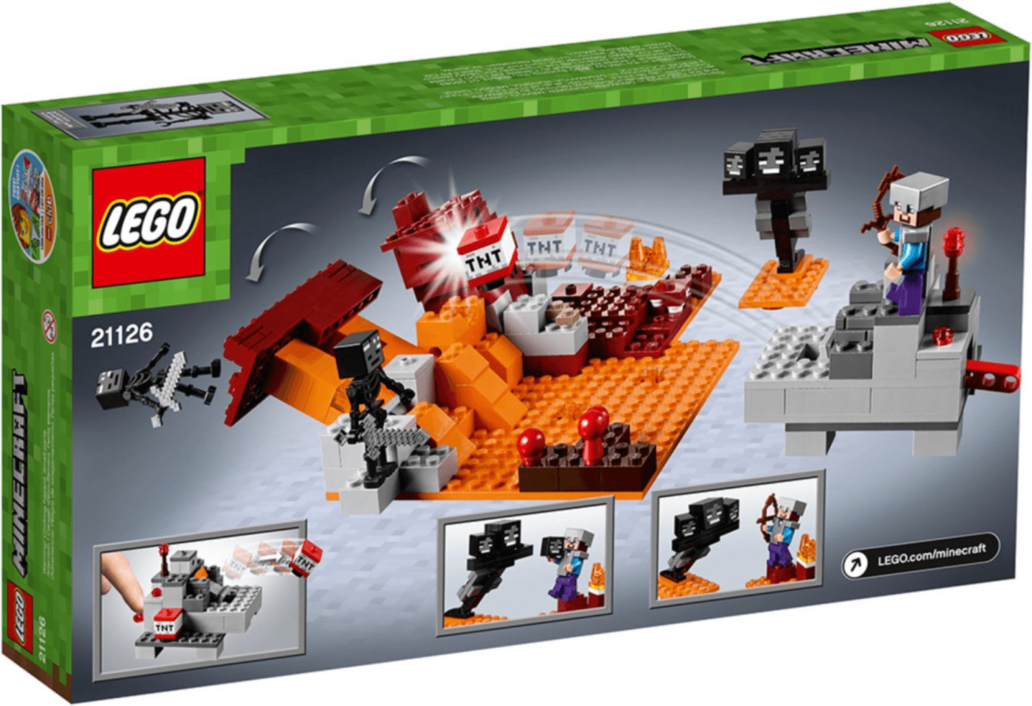 Lego minecraft wither set best sale