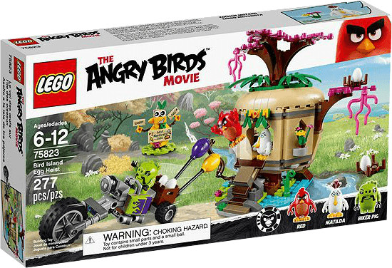 LEGO Angry Birds - Bird Island Egg Heist (75823)