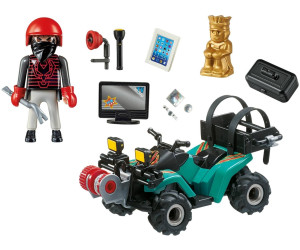 quad policia playmobil
