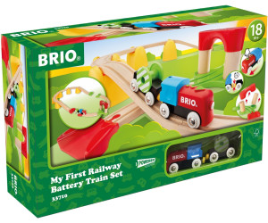 BRIO World 33710 Spielzeug Mein erstes Bahn Set Batterielok Holz Kinder  B-WARE 