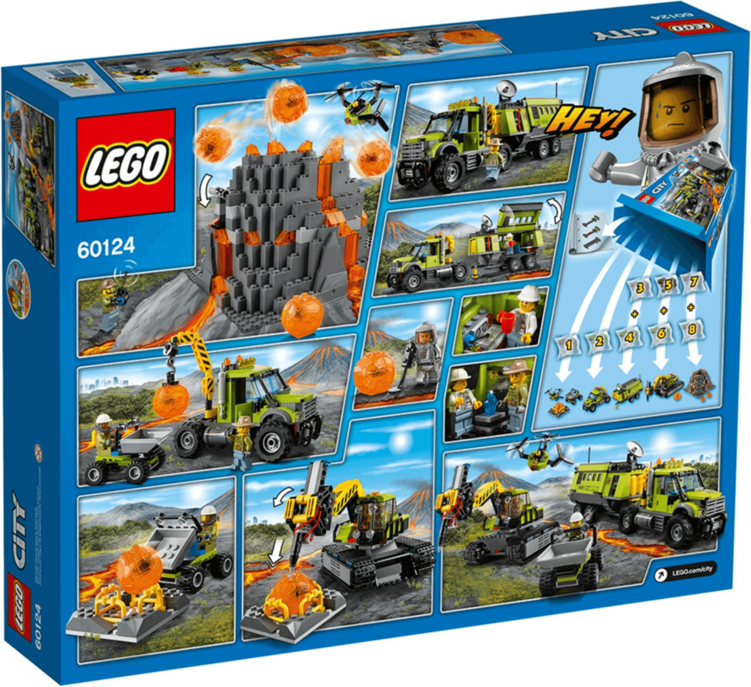 forbrug Fremtrædende tildele LEGO City - Vulkan-Forscherstation (60124) ab 219,90 € | Preisvergleich bei  idealo.de