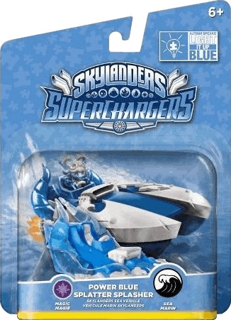 Activision Skylanders: Superchargers - Power Blue Slatter Splasher