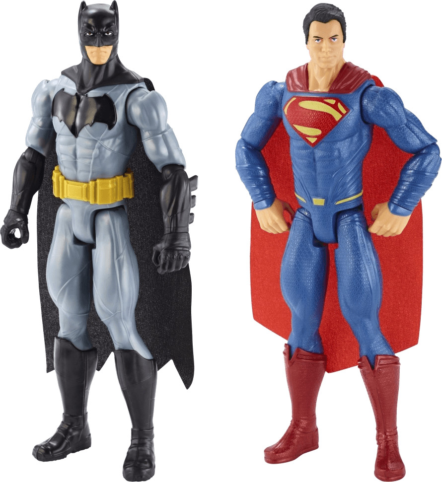 Mattel Batman vs Superman - 2 Figures Pack (DLN32)