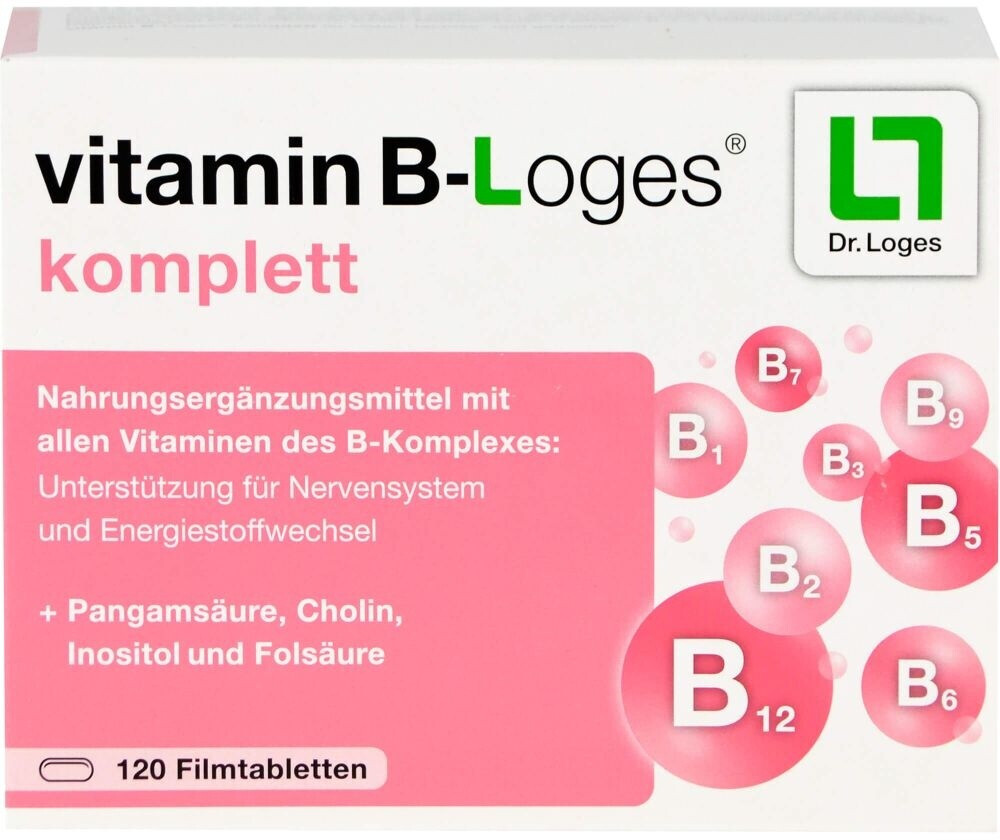 Dr. Loges vitamin BLoges komplett Filmtabletten (120 Stk.) ab € 21,06