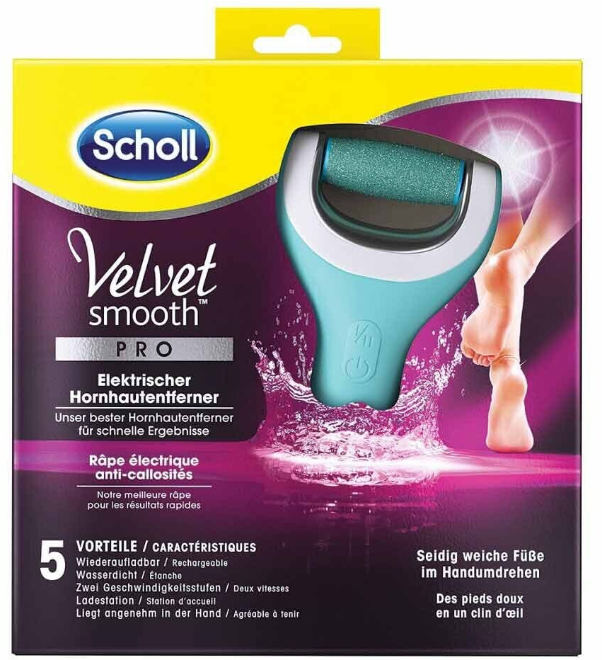 Scholl Velvet Smooth Pedi Wet & Dry turquoise