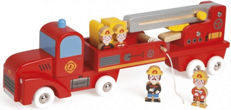 Janod Camion de pompiers géant Story